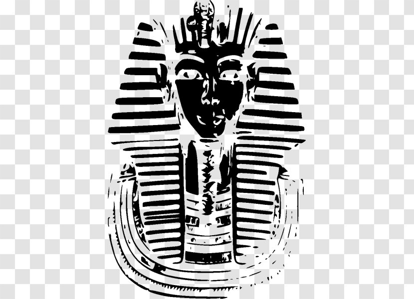 Ancient Egypt Pharaoh Symbol Logo Pictogram - Silhouette - Vector Transparent PNG