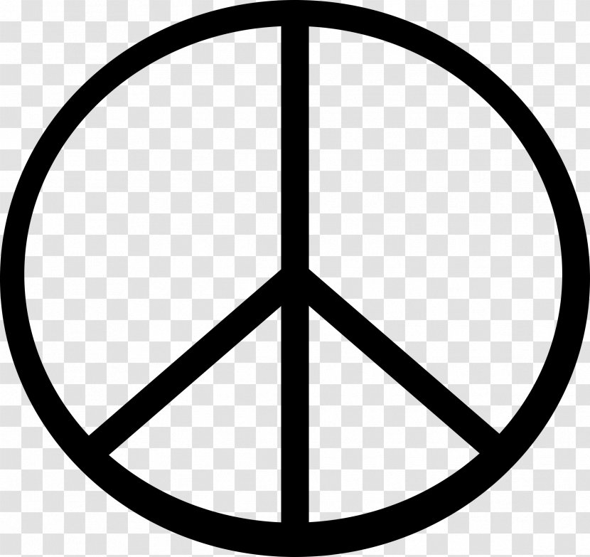 Peace Symbols Campaign For Nuclear Disarmament Clip Art - Drawing - Hippy Transparent PNG