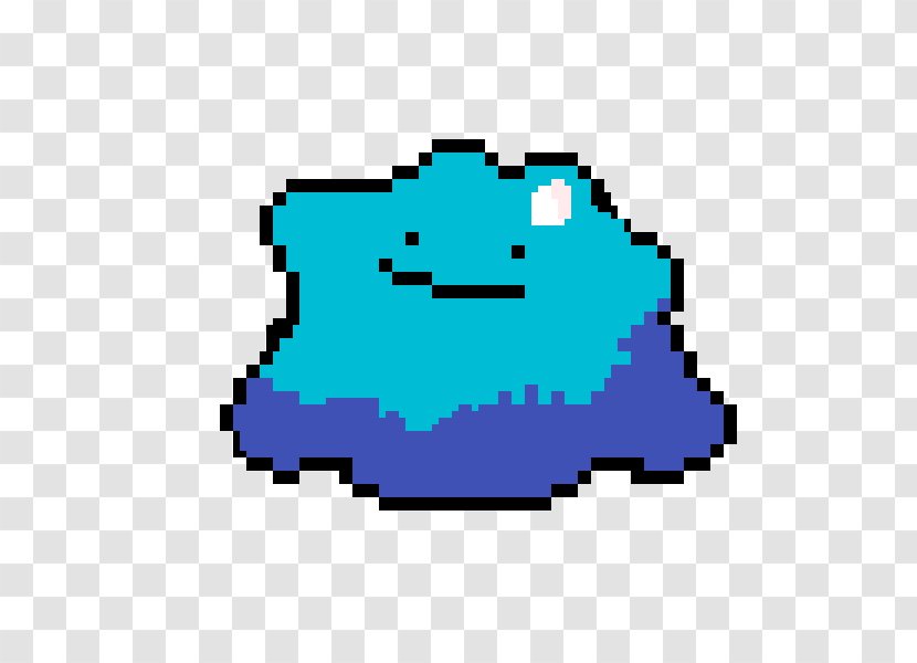 Minecraft Pixel Art Ditto - Museum - Shiny Transparent PNG