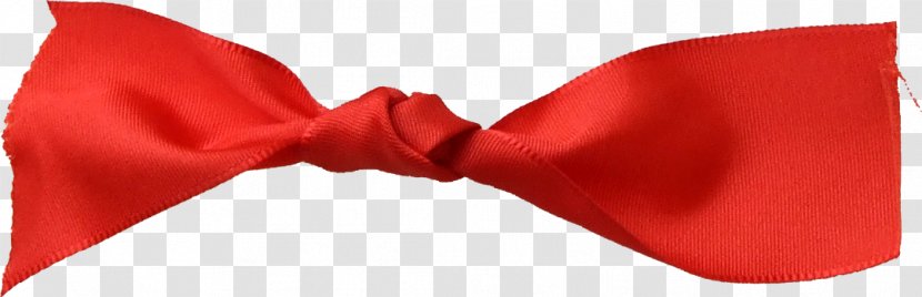 Bow Tie Ribbon - Necktie - Red Transparent PNG
