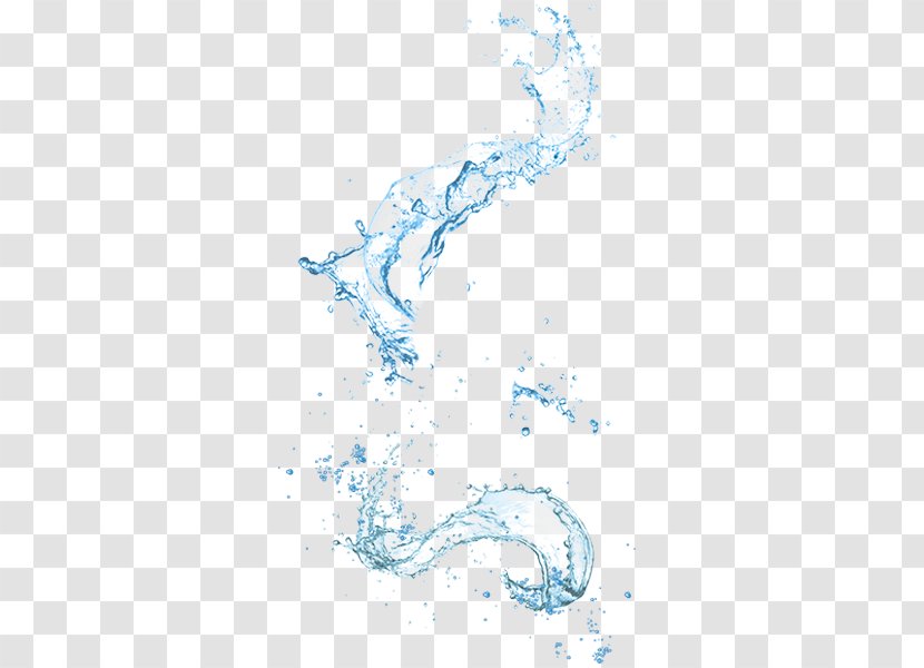 Fresh Water Drop Purification Drinking - Liquid - White Splash Transparent PNG