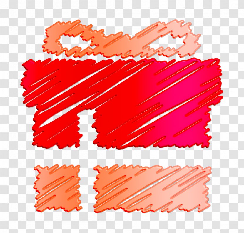 Box Icon Christmas Free - Red Surprise Transparent PNG