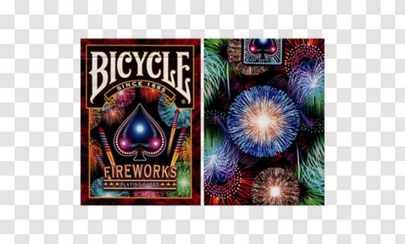 United States Playing Card Company Bicycle Cards Magic Game - Tree - Beautiful Fireworks Transparent PNG