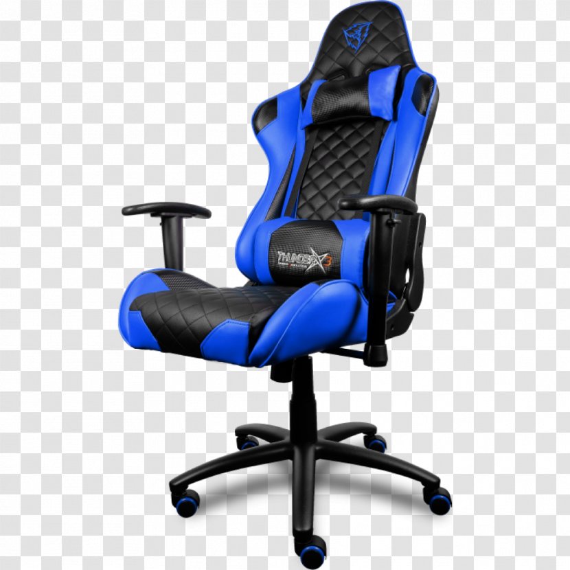 Gaming Chair Video Game Electronic Sports Seat - Pillow Transparent PNG