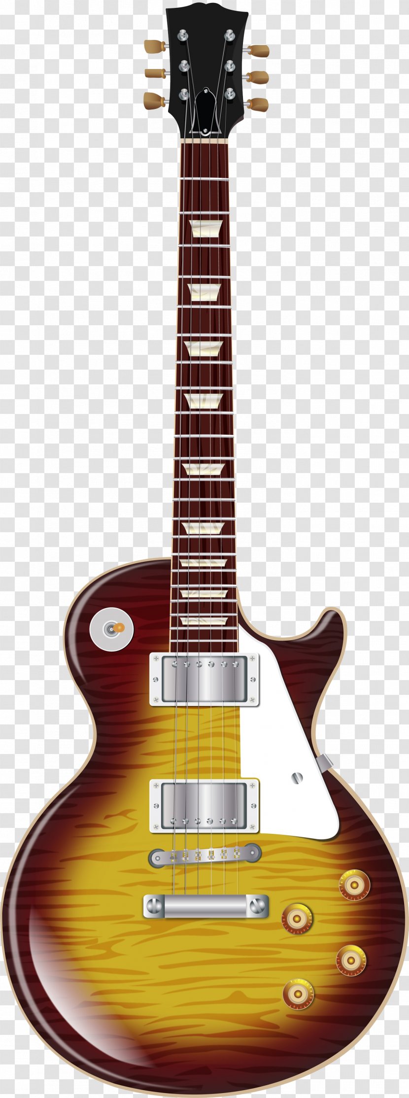 Gibson Les Paul Custom Epiphone Standard PlusTop Pro Guitar - Acoustic Transparent PNG