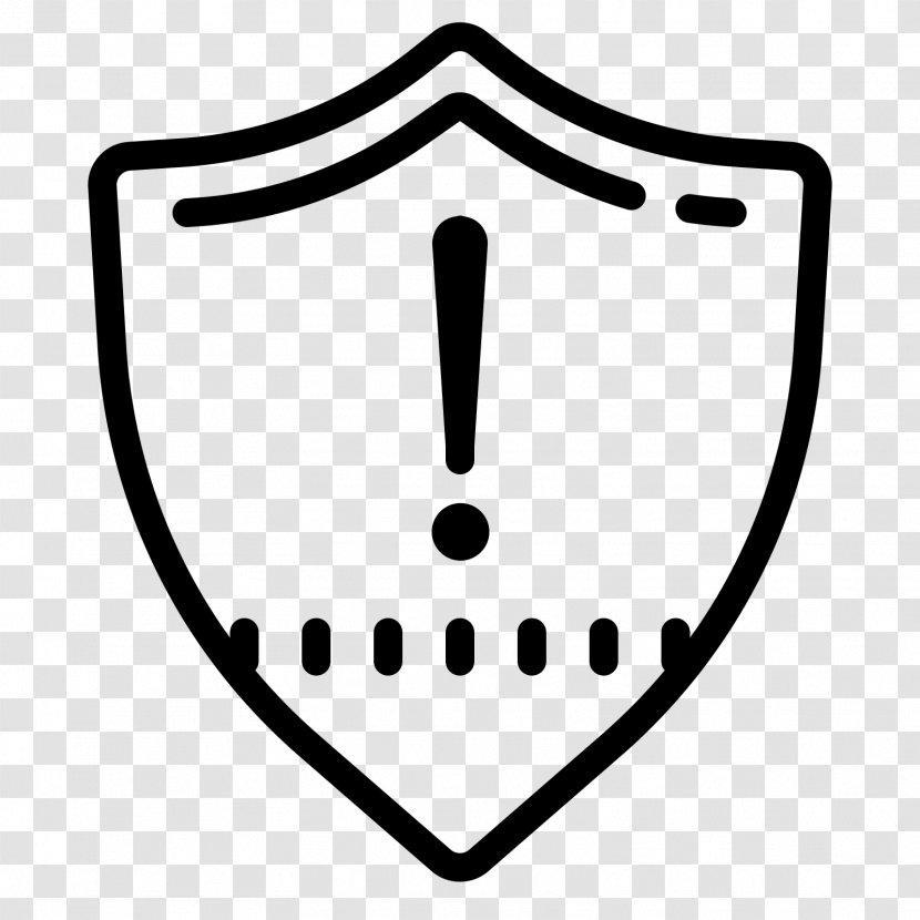 Computer Security - White - Shield Transparent PNG