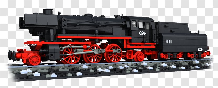 Rail Transport Lego Trains German Steam Locomotive Museum - Train Wheel Transparent PNG