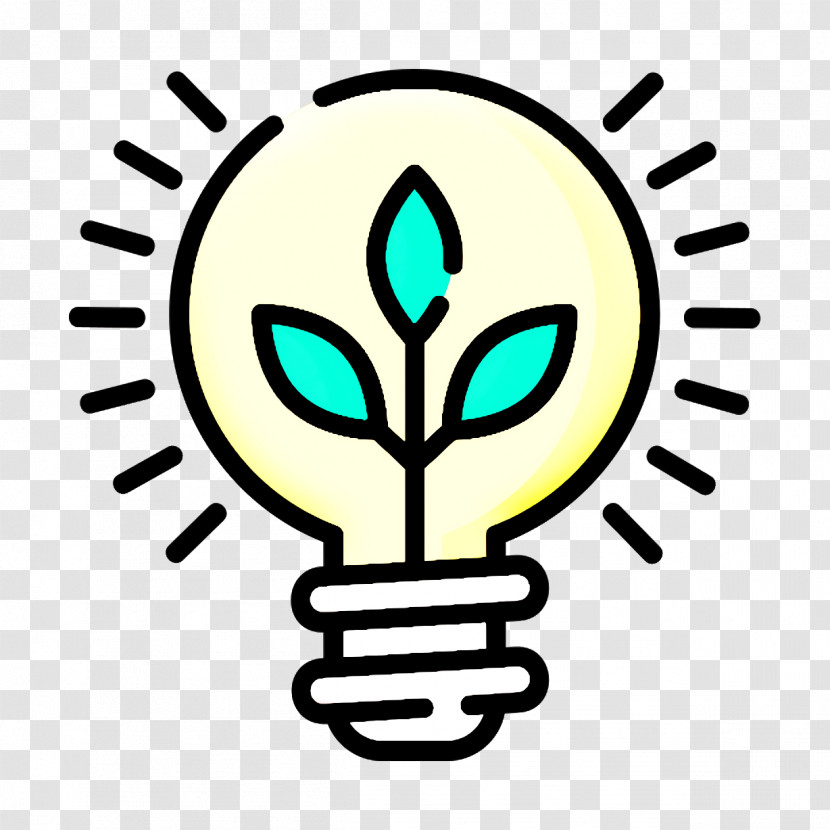 Lightbulb Icon Ecology Icon Mother Earth Day Icon Transparent PNG