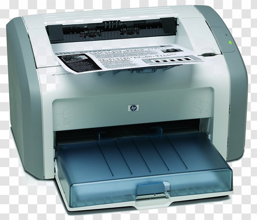 HP LaserJet 1020 Hewlett-Packard Q2612A Black Toner Cartridge Printer - Multifunction - Hewlett-packard Transparent PNG