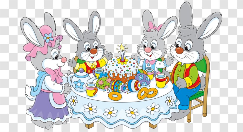 Easter Bunny Food Family Clip Art - Child Transparent PNG