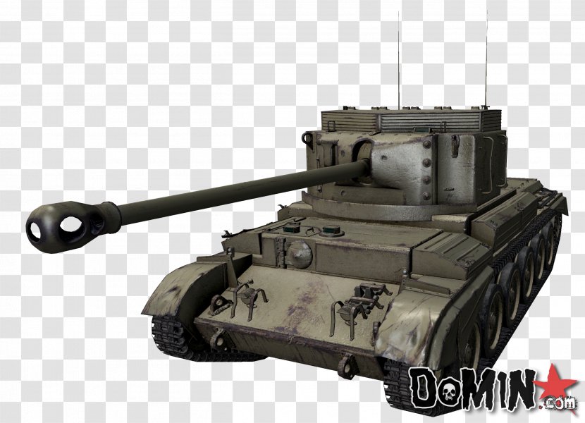 Churchill Tank M4 Sherman Self-propelled Artillery Military Gun Turret - Com - Firefly Transparent PNG
