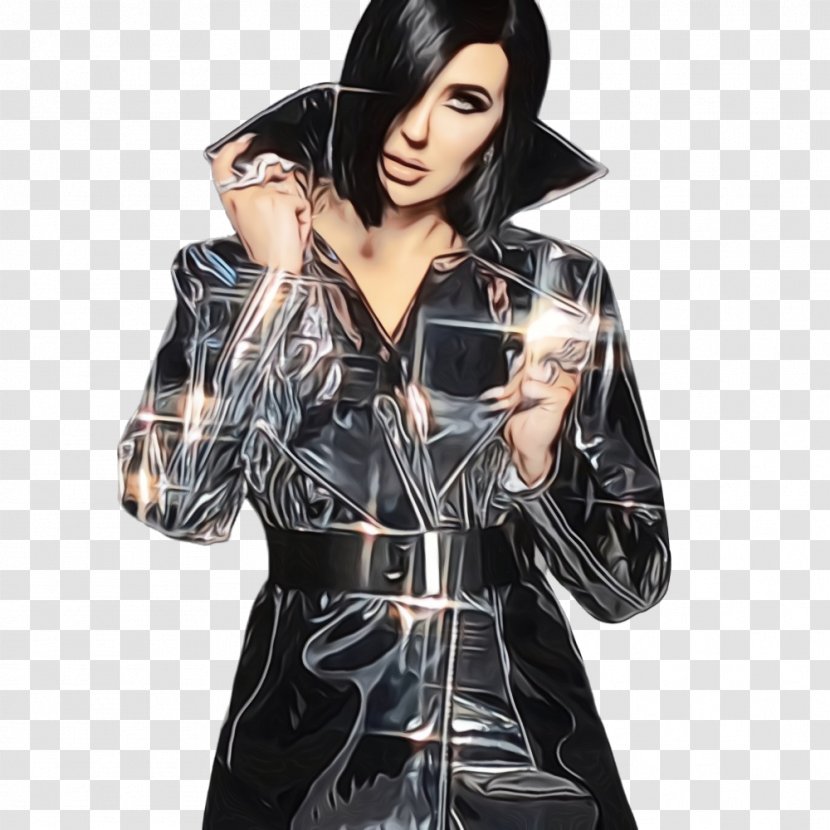Sleeve Coat Jacket Latex Clothing - Trench - Outerwear Transparent PNG