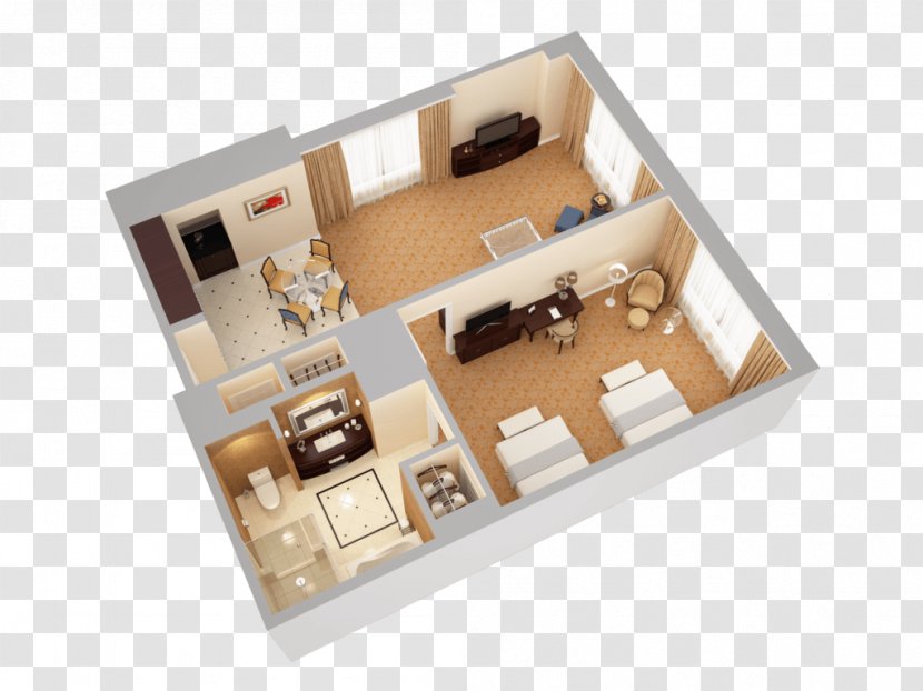 Floor Plan Suite House Apartment Hotel Transparent PNG