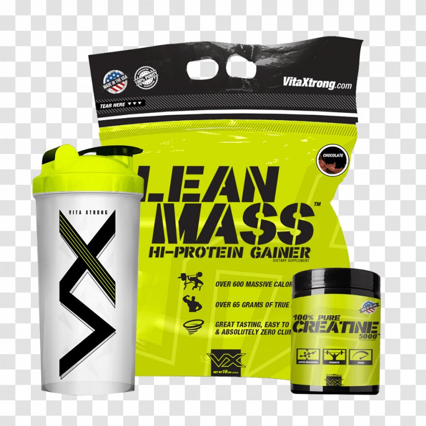 Dietary Supplement Gainer Lean Body Mass Muscle Weight - Food - Bucket Milk Transparent PNG