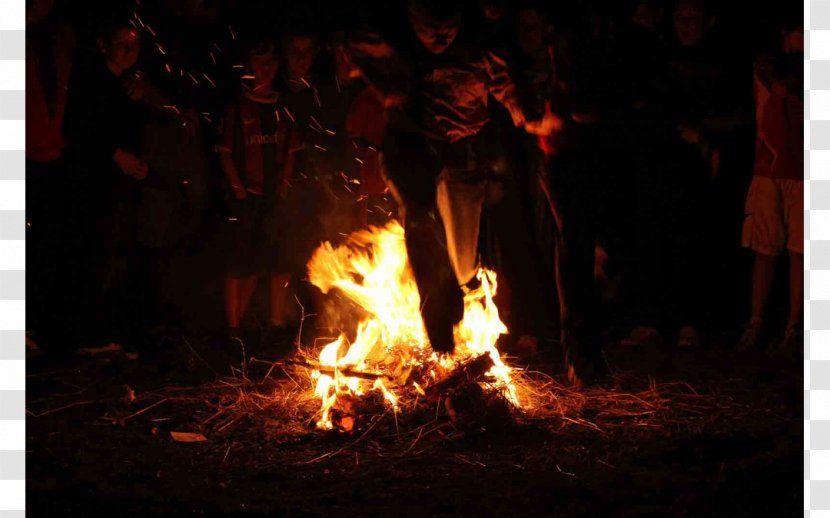 Saint John's Eve Bonfires Of John Galicia Queimada - Rite - Campfire Transparent PNG