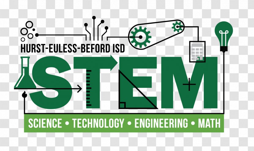 Logo School Science, Technology, Engineering, And Mathematics Organization - Hursteulessbedford Independent District - Communication Transparent PNG