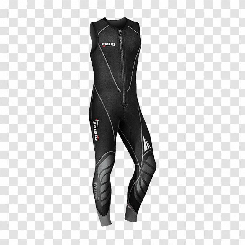 Wetsuit Diving Suit Amazon.com Mares Sportswear - Black M Transparent PNG