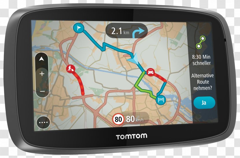 GPS Navigation Systems Car TomTom GO 500 Satellite - Electronics Transparent PNG