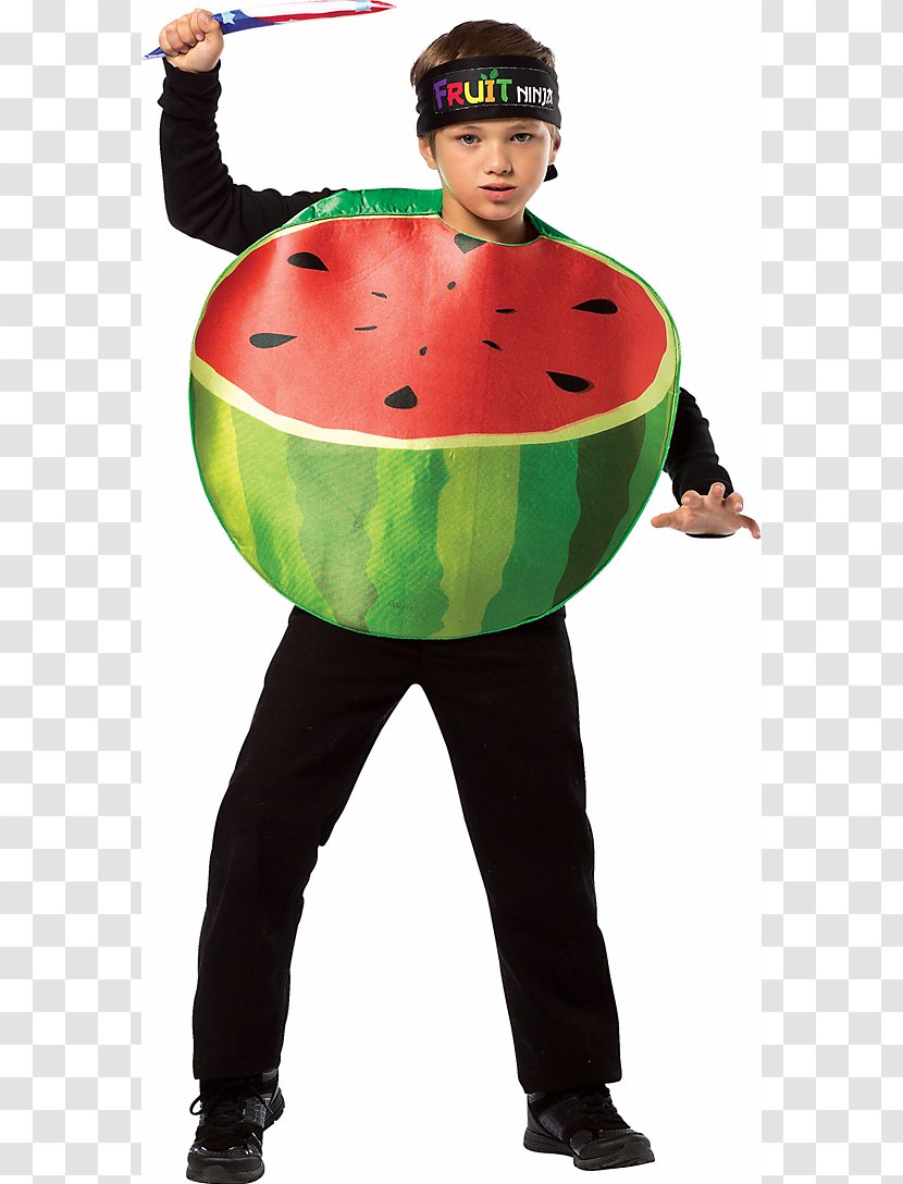Watermelon Costume Vegetable Fruit T-shirt Transparent PNG