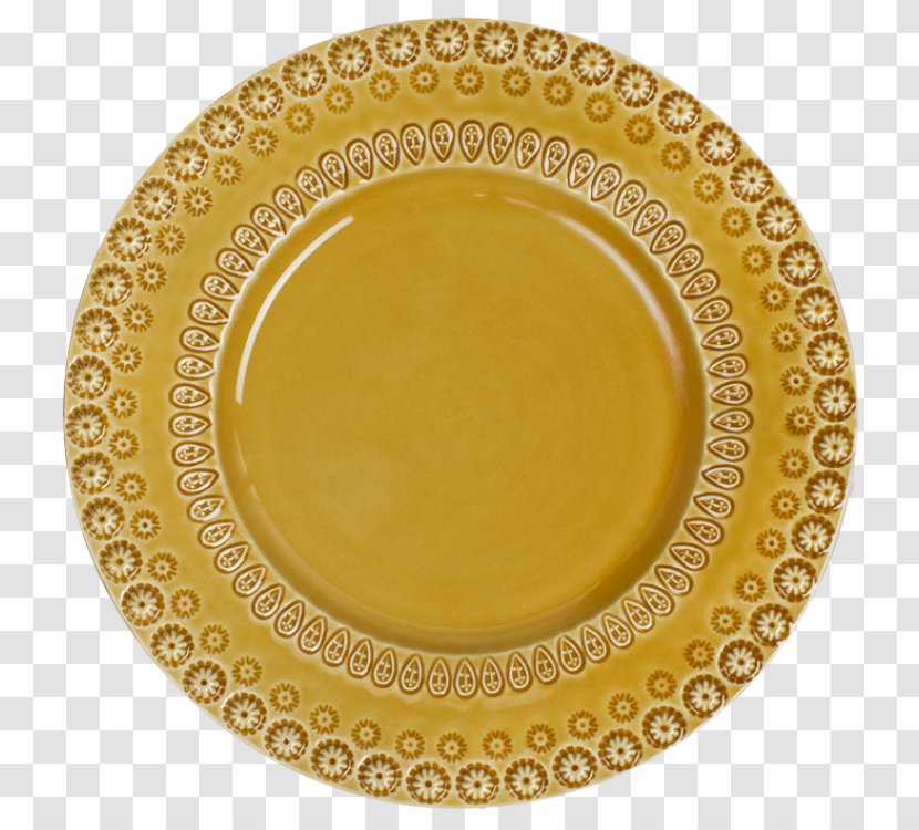 Plate Asjett Place Mats Porcelain Tableware - Yellow Transparent PNG