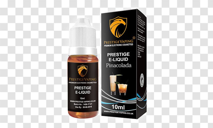 Electronic Cigarette Aerosol And Liquid Flavor Nicotine - PINACOLADA Transparent PNG