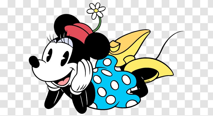 Minnie Mouse Mickey Clip Art - Yellow Transparent PNG