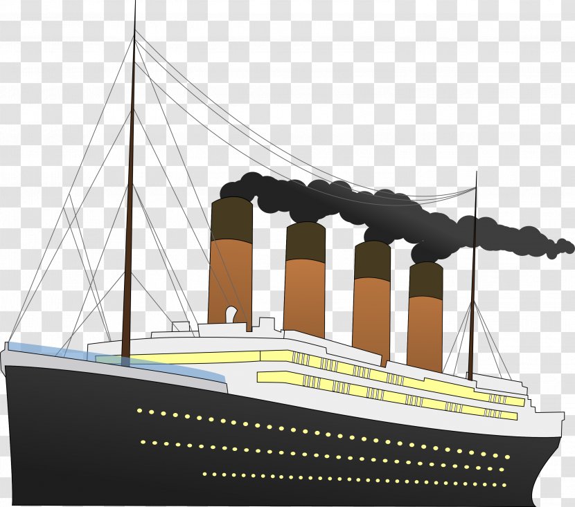 Sinking Of The RMS Titanic Ship Clip Art - Watercraft - Much-Appreciated Cliparts Transparent PNG