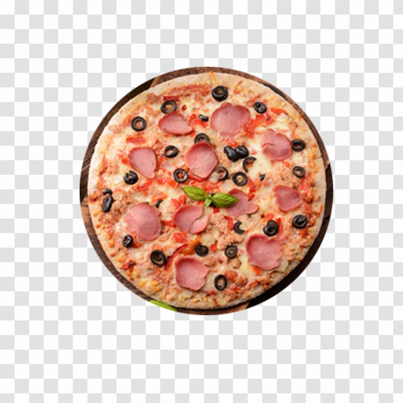 Sausage Fish And Chips Pizza Fast Food European Cuisine - Baking - Salami Transparent PNG
