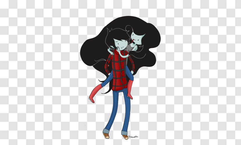 Marceline The Vampire Queen Ice King Drawing Fionna And Cake Finn Human - Fictional Character - Adventure Time Gender Bender Transparent PNG