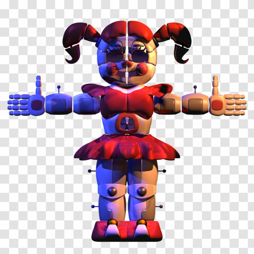Five Nights At Freddy's: Sister Location Drawing Circus Digital Art Fan - Robot Transparent PNG