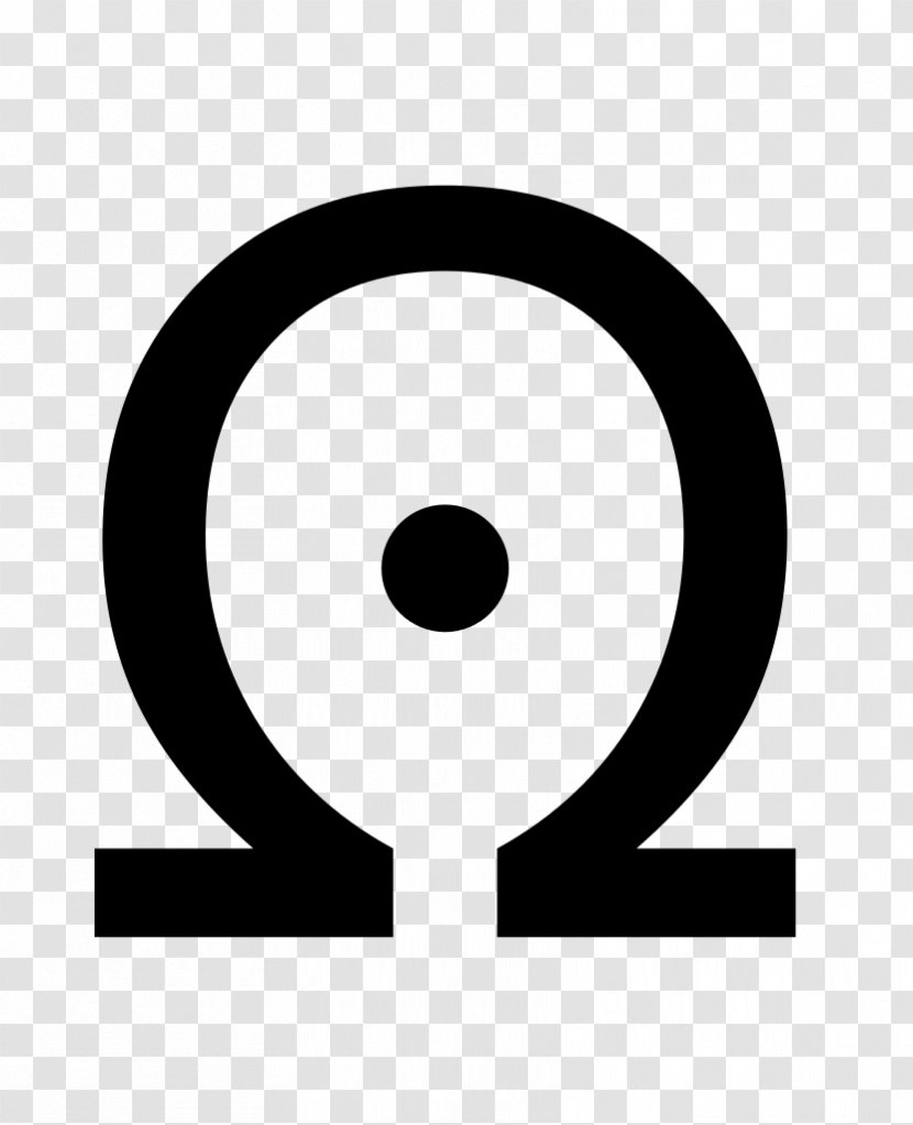 Omega Symbol Logo Clip Art - Sign Transparent PNG