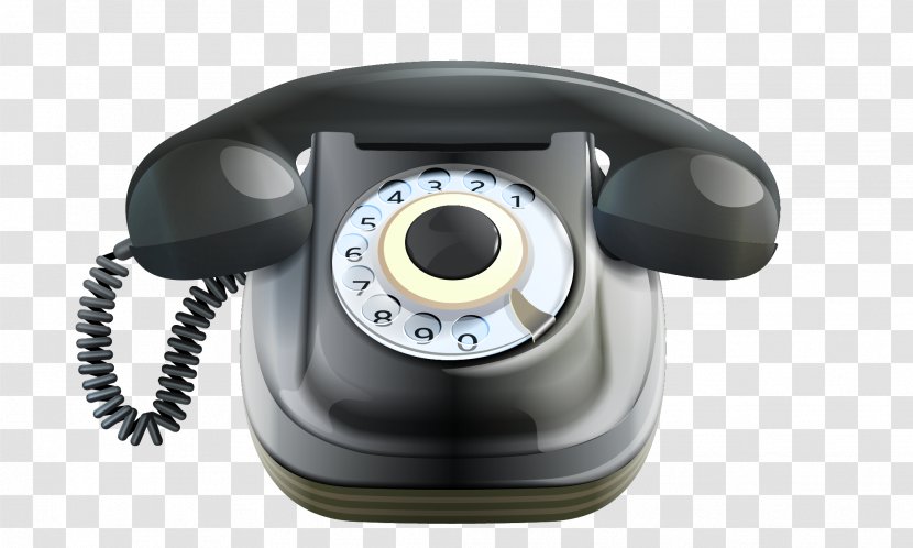 Telephone Mobile Phones Home & Business - Vintage Dial Transparent PNG