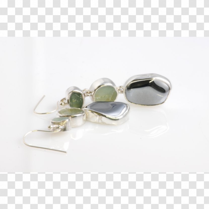 Earring Jewellery Gemstone Silver - Body Transparent PNG