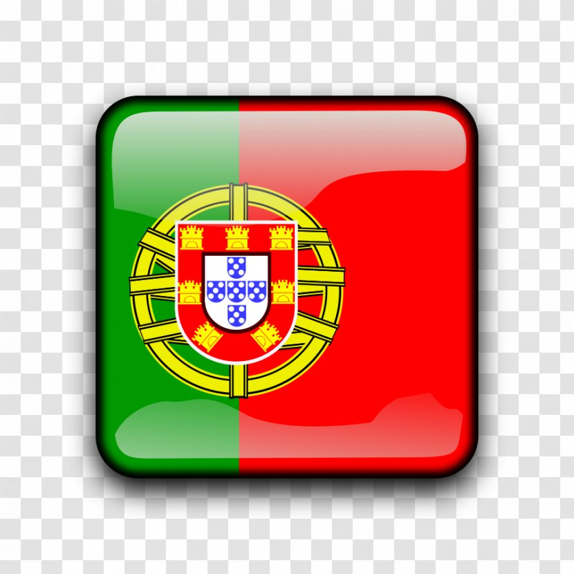 Flag Of Portugal National Windco Flags & Flagpoles - Yellow - Cliparts Transparent PNG