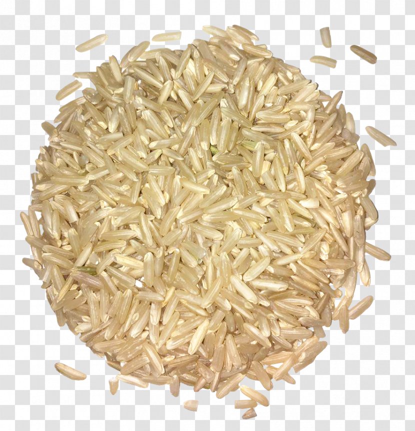 Basmati Rice Cereal Brown - Staple Food Transparent PNG