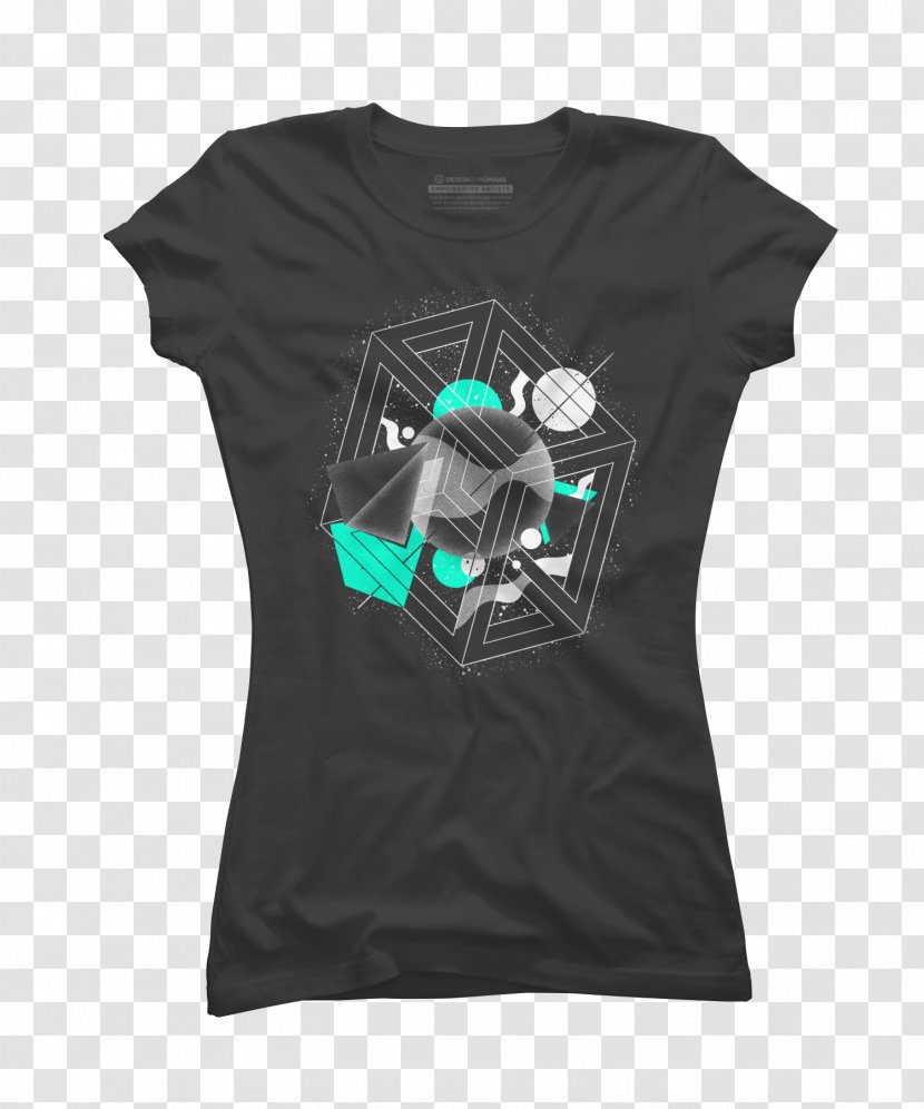 T-shirt Sleeve Clothing Spreadshirt - Black Transparent PNG