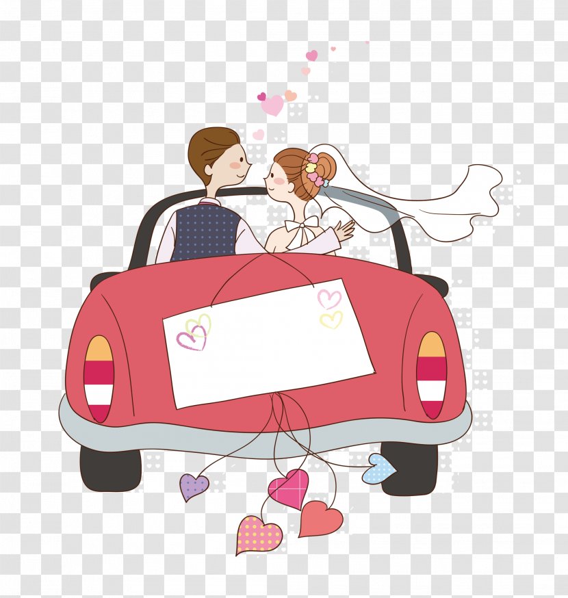 Wedding Cake Marriage Engagement Party Bride - Product - Cartoon Car Transparent PNG