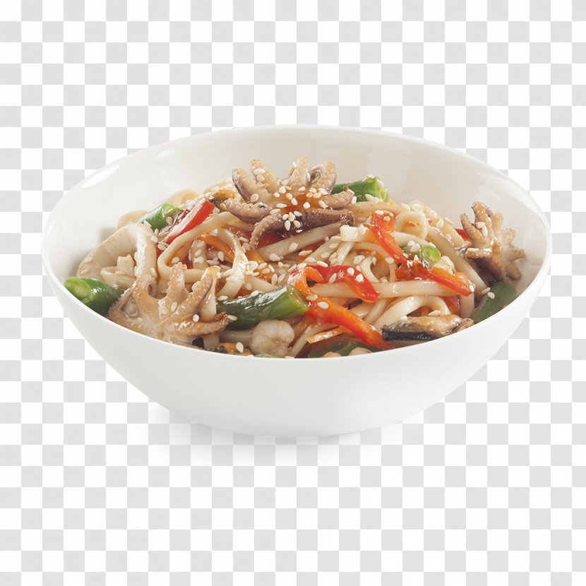 Chow Mein Chinese Noodles Yakisoba Lo Fried - Southeast Asian Food - Pizza Transparent PNG