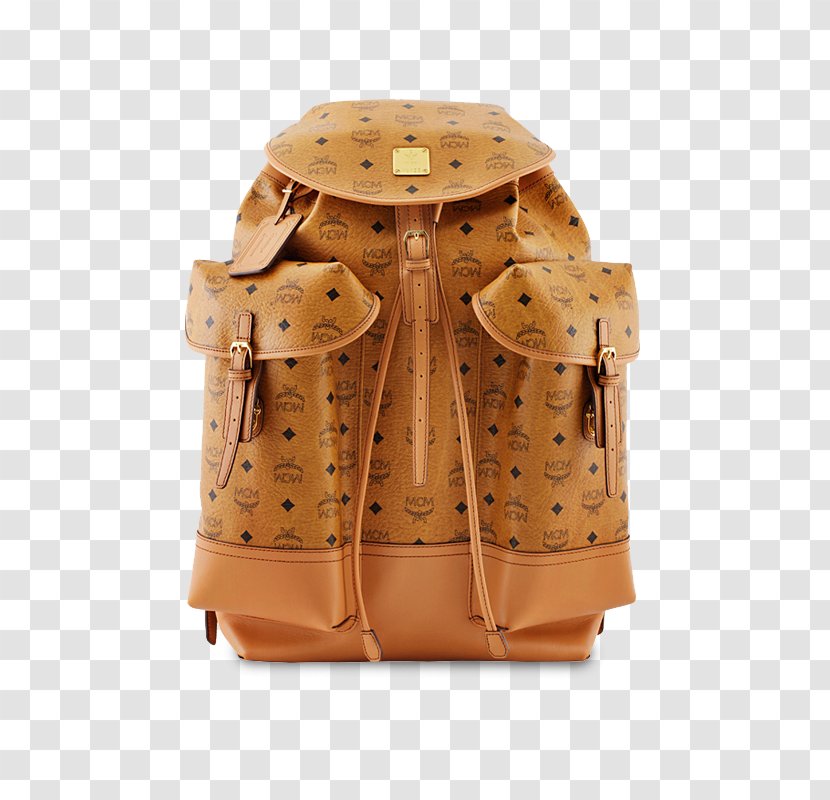 MCM Worldwide Stark Backpack Tasche Handbag - Patent Leather Transparent PNG