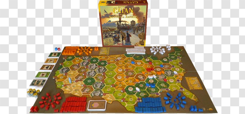 Catan: Cities & Knights United States Mayfair Games Catan Histories: Settlers Of America Trails To Rails Board Game - Expansion Pack Transparent PNG