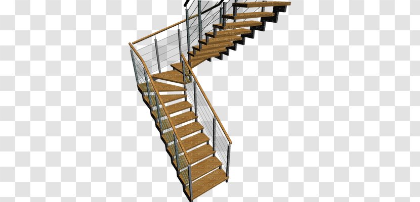 Stairs Wood Handrail Treppenauge Architectural Engineering Transparent PNG