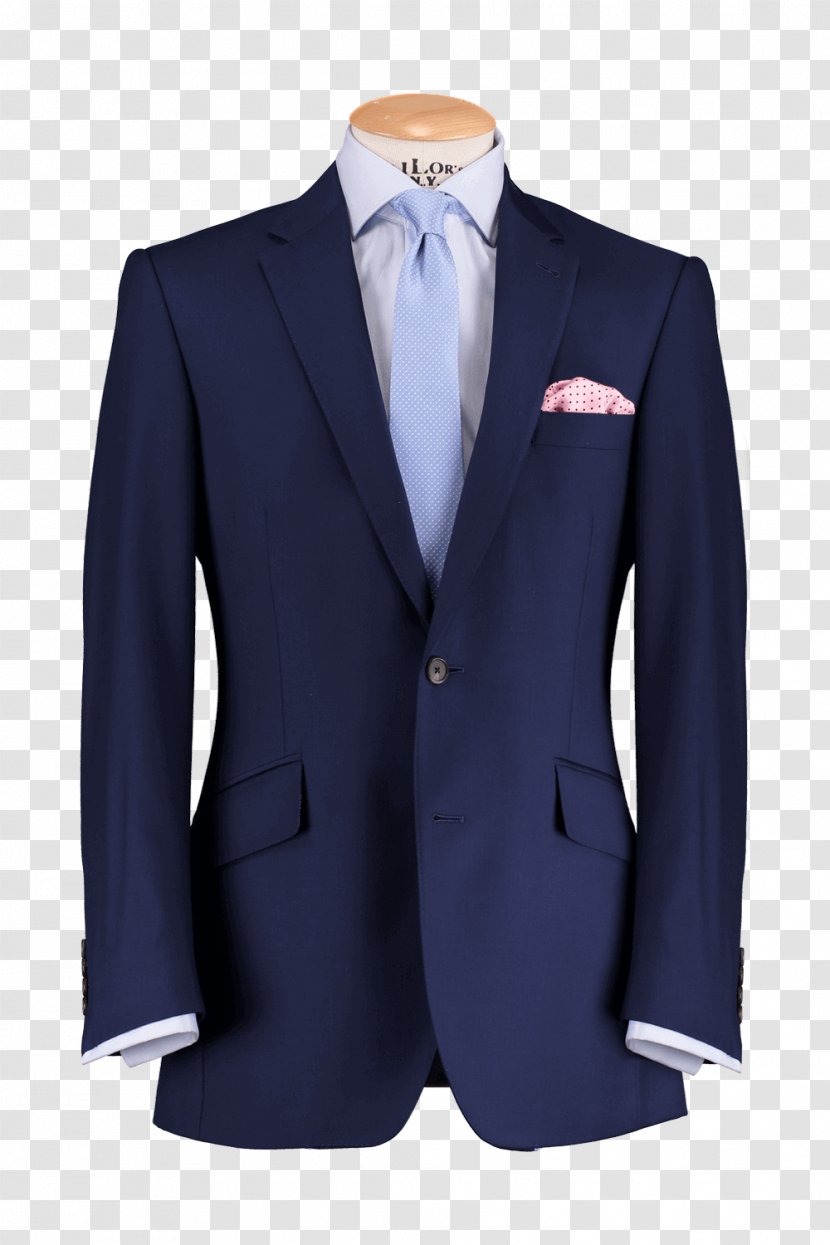 Blazer Tuxedo Suit Sport Coat Jacket - Blue - Wedding Transparent PNG