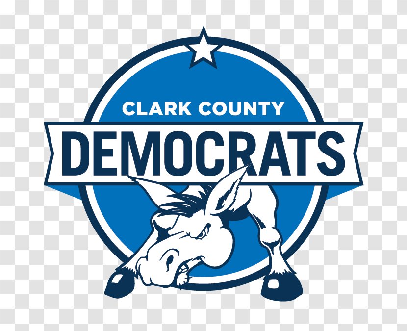 Clark County Democratic Party National Convention Political Nevada - Brand - Blue Transparent PNG
