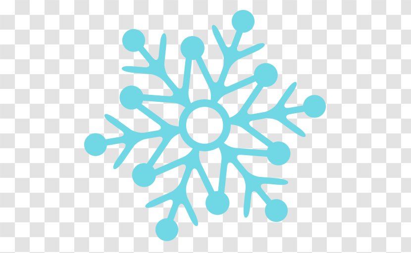 Snowflake Clip Art - Flat Design Transparent PNG