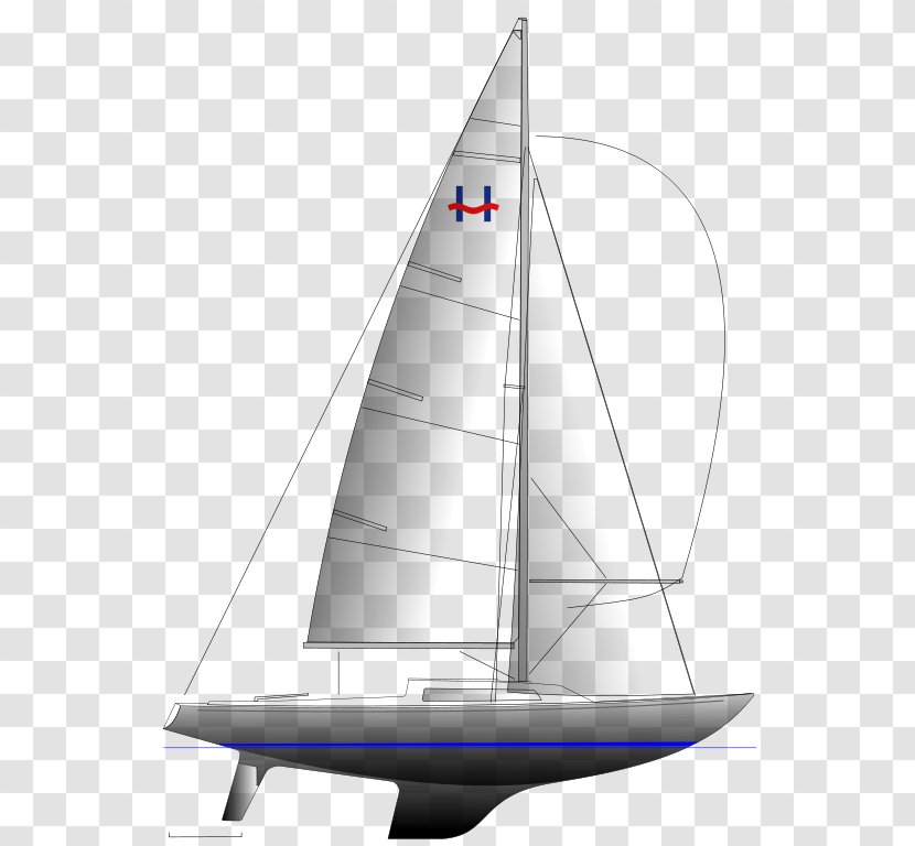 Dinghy Sailing Cat-ketch Yawl H-boat - Keelboat - Sail Transparent PNG