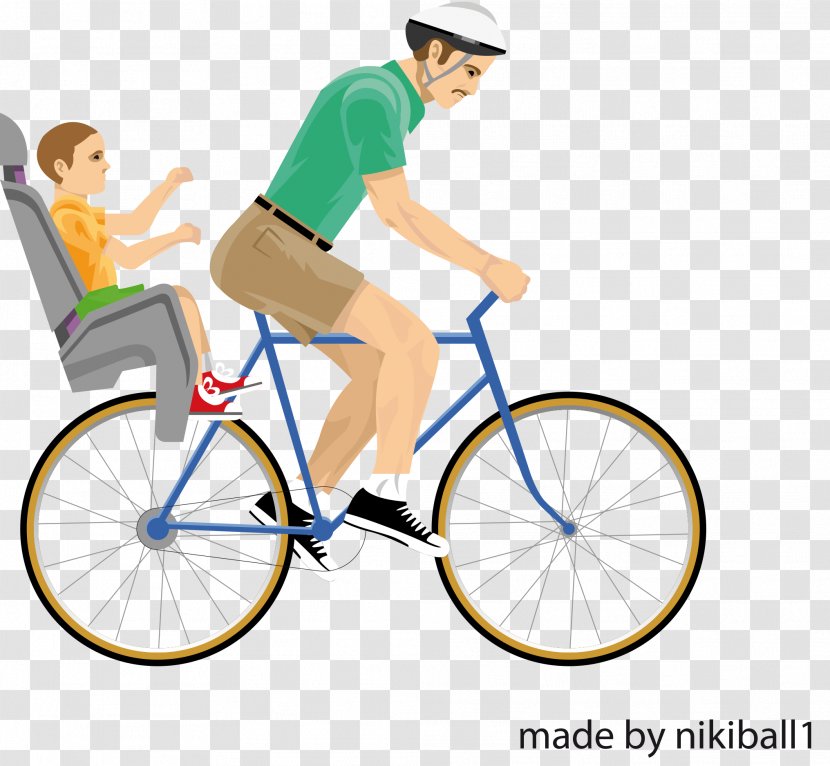 Happy Wheels Roblox Player Character Father Level - Cycling - Dad Transparent PNG