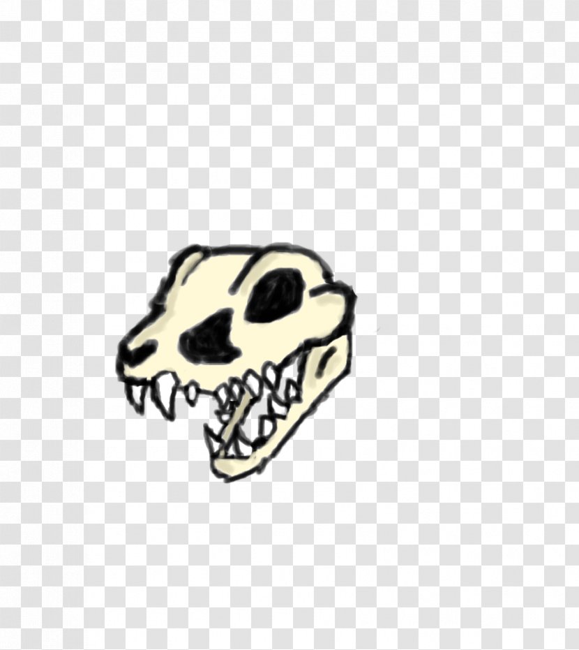 Skull Headgear Animal Brand Font - Bone - Cat Transparent PNG