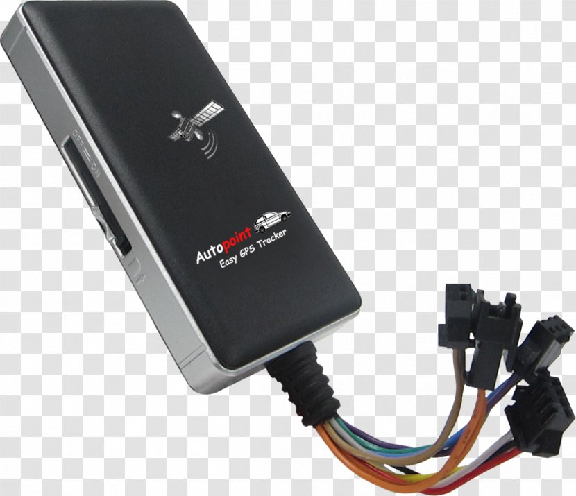 Car Vehicle Tracking System GPS Unit Global Positioning - Laptop Power Adapter - Gps Tracker Transparent PNG