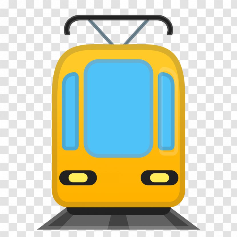 Trolley Train Emoji Rail Transport - Public Transparent PNG