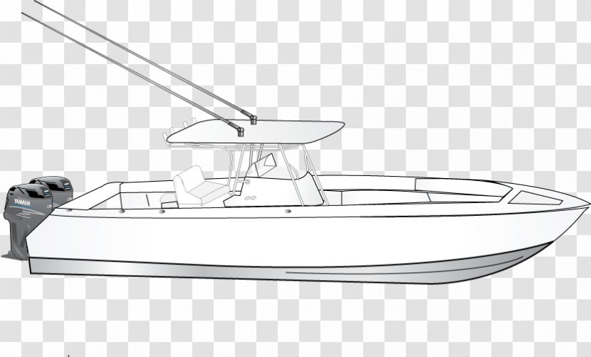 Boat Line Art Naval Architecture Drawing Transparent PNG